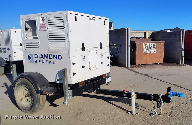 image for item DP5064 2022 Evergreen Mobile Power Juice Box 25LPG generator