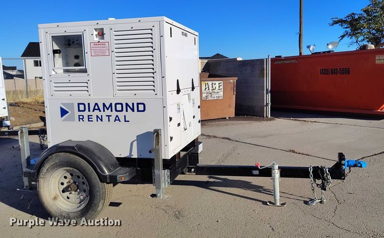 image for item DP5064 2022 Evergreen Mobile Power Juice Box 25LPG generator