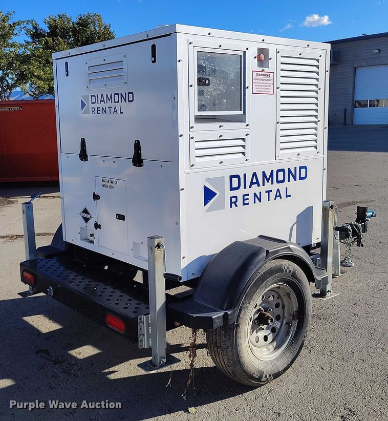 image for item DP5064 2022 Evergreen Mobile Power Juice Box 25LPG generator