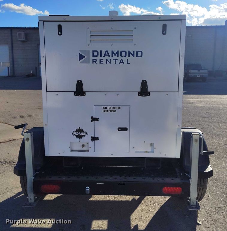 image for item DP5064 2022 Evergreen Mobile Power Juice Box 25LPG generator