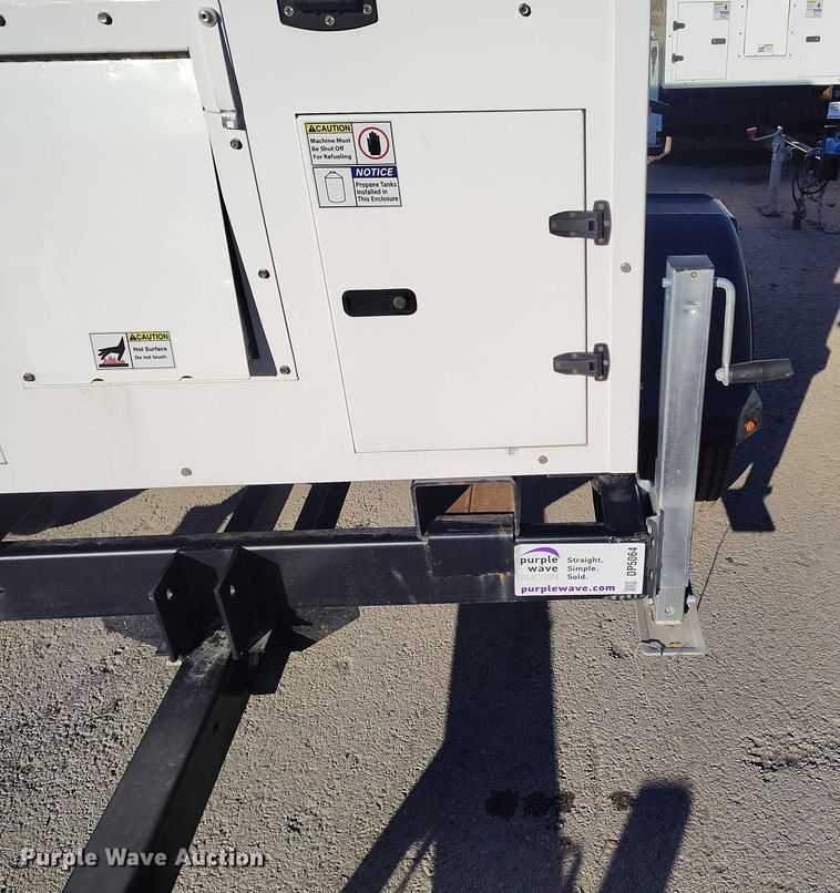 image for item DP5064 2022 Evergreen Mobile Power Juice Box 25LPG generator