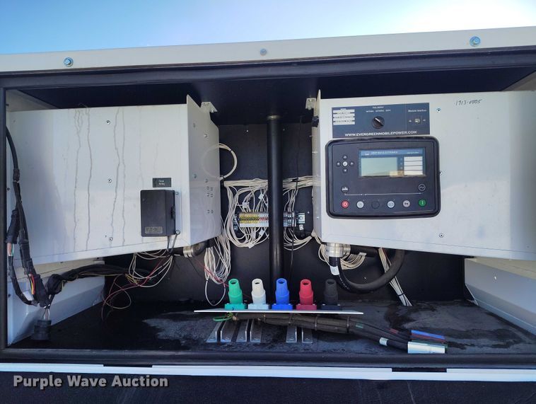 image for item DP5064 2022 Evergreen Mobile Power Juice Box 25LPG generator