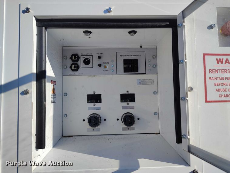 image for item DP5064 2022 Evergreen Mobile Power Juice Box 25LPG generator