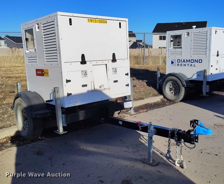 image for item DP5065 2022 Evergreen Mobile Power Juice Box 25LPG generator