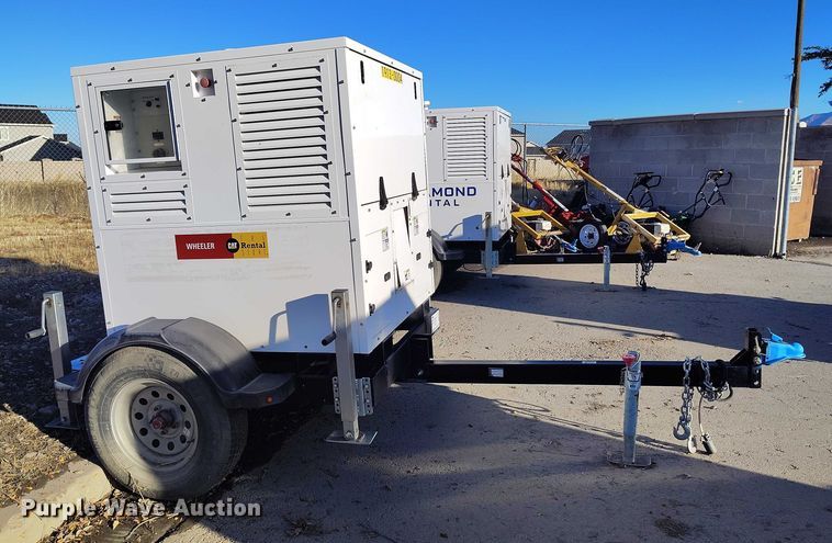 image for item DP5065 2022 Evergreen Mobile Power Juice Box 25LPG generator