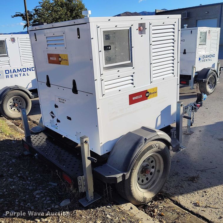 image for item DP5065 2022 Evergreen Mobile Power Juice Box 25LPG generator