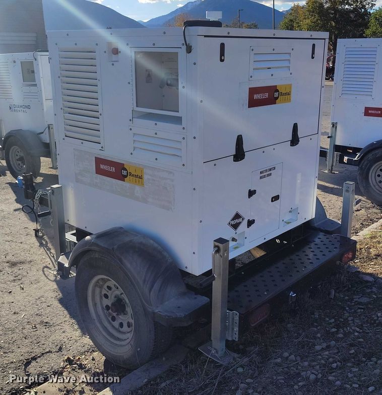 image for item DP5065 2022 Evergreen Mobile Power Juice Box 25LPG generator