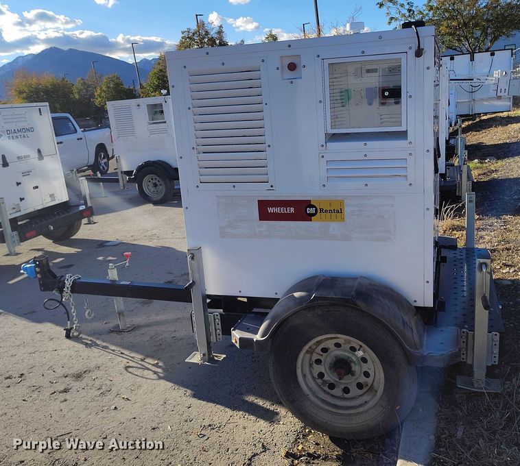 image for item DP5065 2022 Evergreen Mobile Power Juice Box 25LPG generator