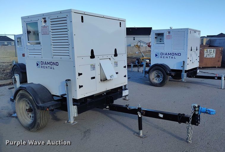 image for item DP5066 2022 Evergreen Mobile Power Juice Box 25LPG generator