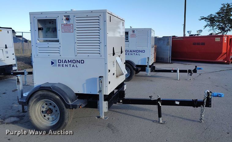 image for item DP5066 2022 Evergreen Mobile Power Juice Box 25LPG generator