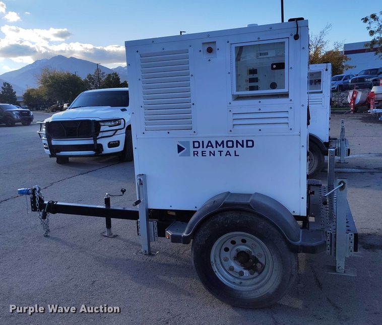 image for item DP5066 2022 Evergreen Mobile Power Juice Box 25LPG generator