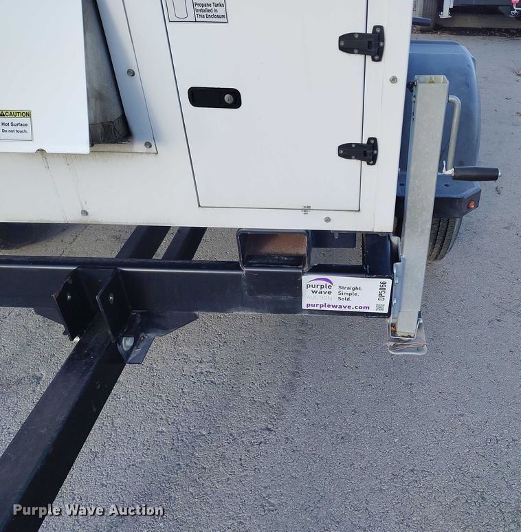 image for item DP5066 2022 Evergreen Mobile Power Juice Box 25LPG generator