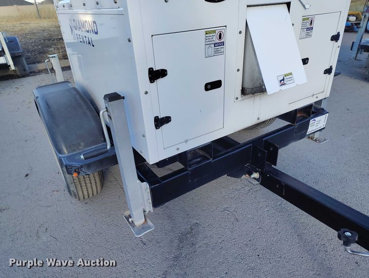 image for item DP5066 2022 Evergreen Mobile Power Juice Box 25LPG generator