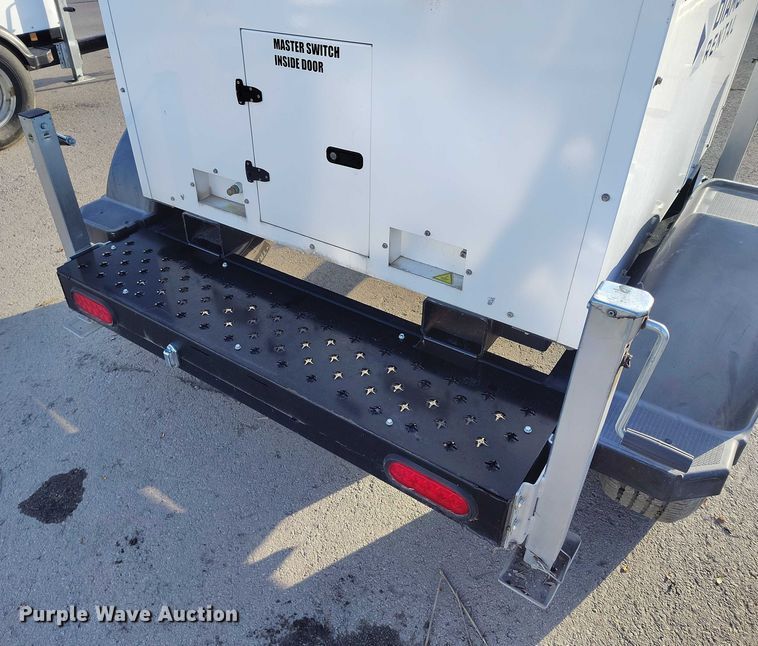 image for item DP5066 2022 Evergreen Mobile Power Juice Box 25LPG generator