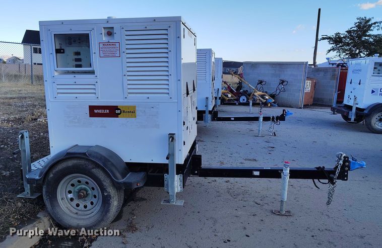 image for item DP5067 2022 Evergreen Mobile Power Juice Box 25LPG generator