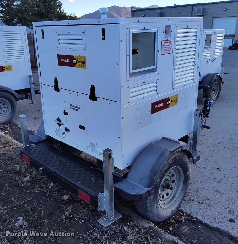 image for item DP5067 2022 Evergreen Mobile Power Juice Box 25LPG generator