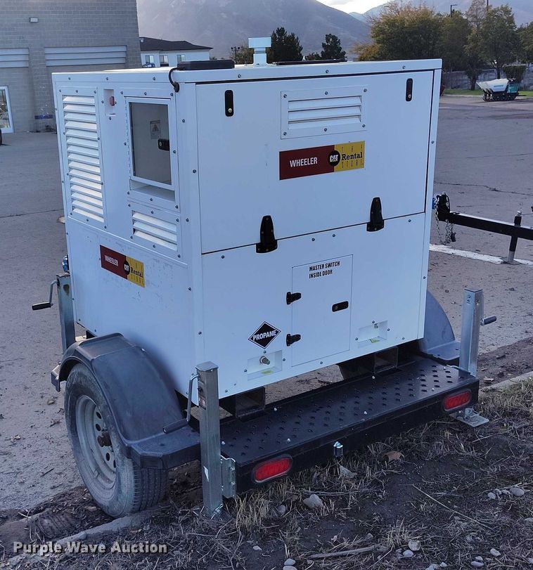 image for item DP5067 2022 Evergreen Mobile Power Juice Box 25LPG generator