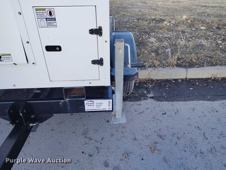 image for item DP5067 2022 Evergreen Mobile Power Juice Box 25LPG generator