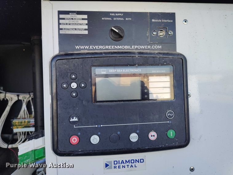 image for item DP5068 2021 Evergreen Mobile Power Juice Box 25LGP generator