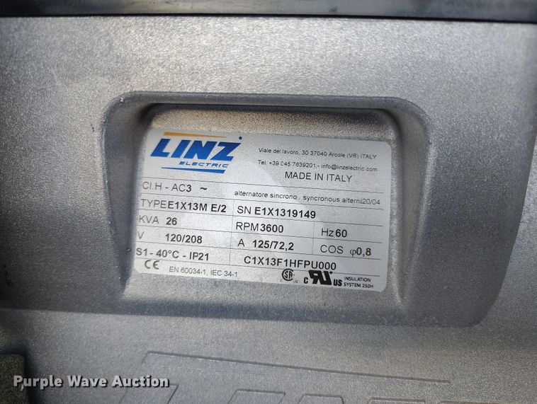 image for item DP5069 2022 Evergreen Mobile Power Juice Box 25LGP generator