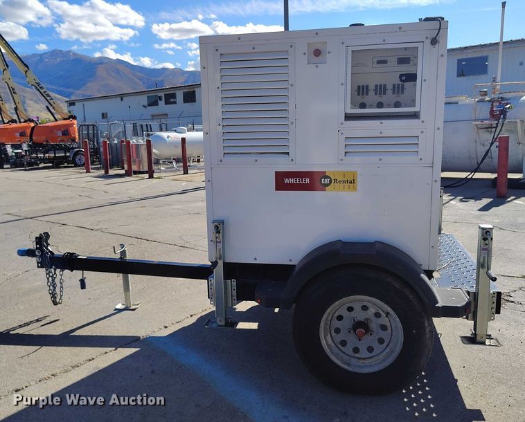 image for item DP5070 2020 Evergreen Mobile Power Juice Box 25LPG generator