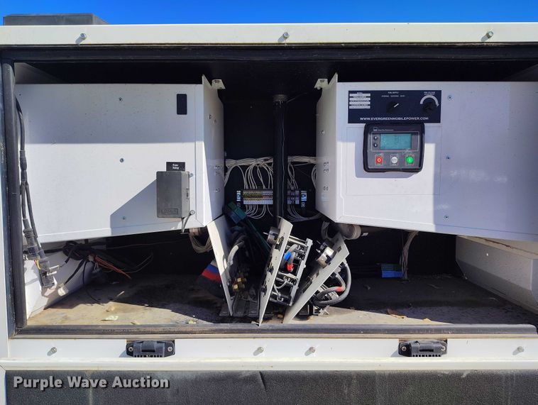 image for item DP5070 2020 Evergreen Mobile Power Juice Box 25LPG generator