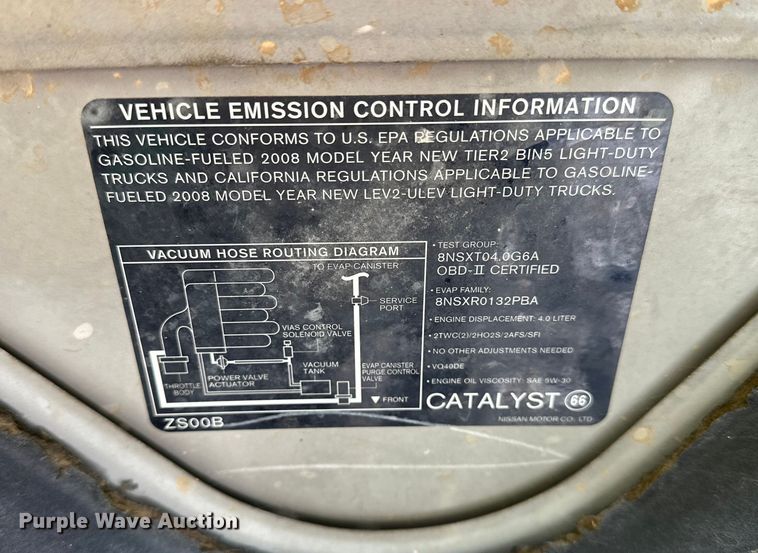 image for item DP8888 2008 Nissan Pathfinder SUV