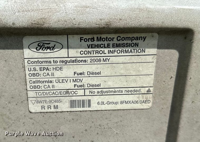 image for item DP8889 2008 Ford E350 Super Duty van
