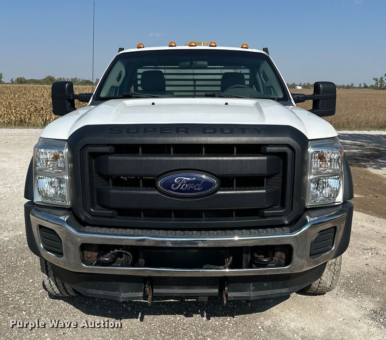 image for item DP8892 2012 Ford F550 flatbed truck
