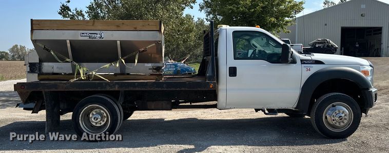 image for item DP8892 2012 Ford F550 flatbed truck