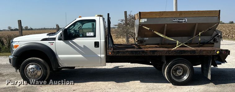 image for item DP8892 2012 Ford F550 flatbed truck