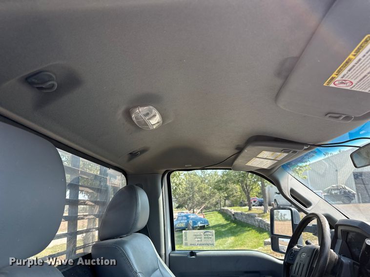 image for item DP8892 2012 Ford F550 flatbed truck