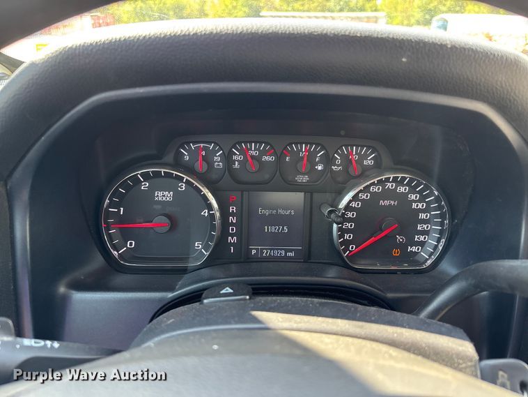 image for item DU1394 2015 Chevrolet Silverado 2500HD Crew Cab pickup truck