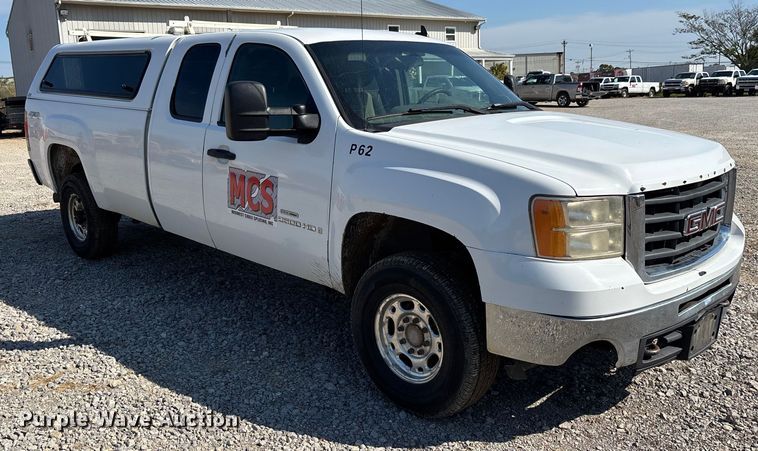 image for item DU1425 2009 GMC Sierra 2500HD Ext. Cab pickup truck