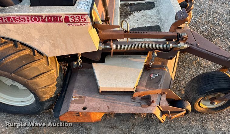image for item DU3517 Grasshopper 335 ZTR lawn mower