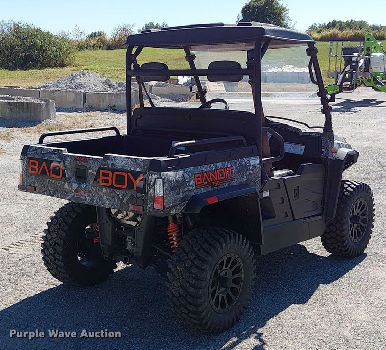 image for item DU3577 2023 Bad Boy Bandit 750 utility vehicle