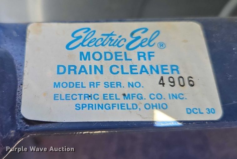 image for item DU3580 Electric Eel RF drain snake