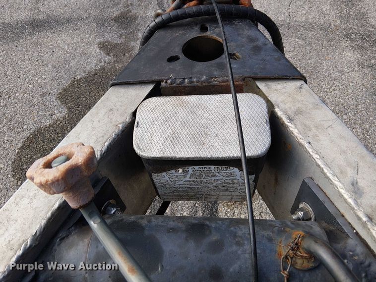 image for item DU3586 2004 Shop Built utility trailer