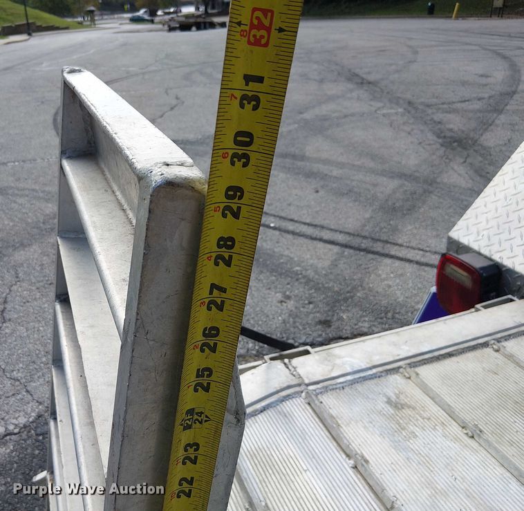 image for item DU3586 2004 Shop Built utility trailer