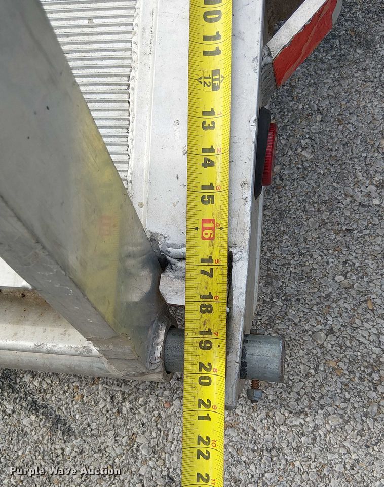 image for item DU3586 2004 Shop Built utility trailer