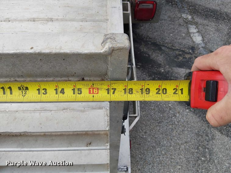 image for item DU3586 2004 Shop Built utility trailer