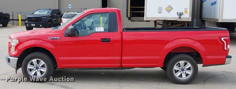 image for item DU3589 2017 Ford F150 XLT pickup truck