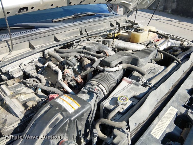 image for item DU3593 2014 Ford F350 Super Duty flatbed pickup truck