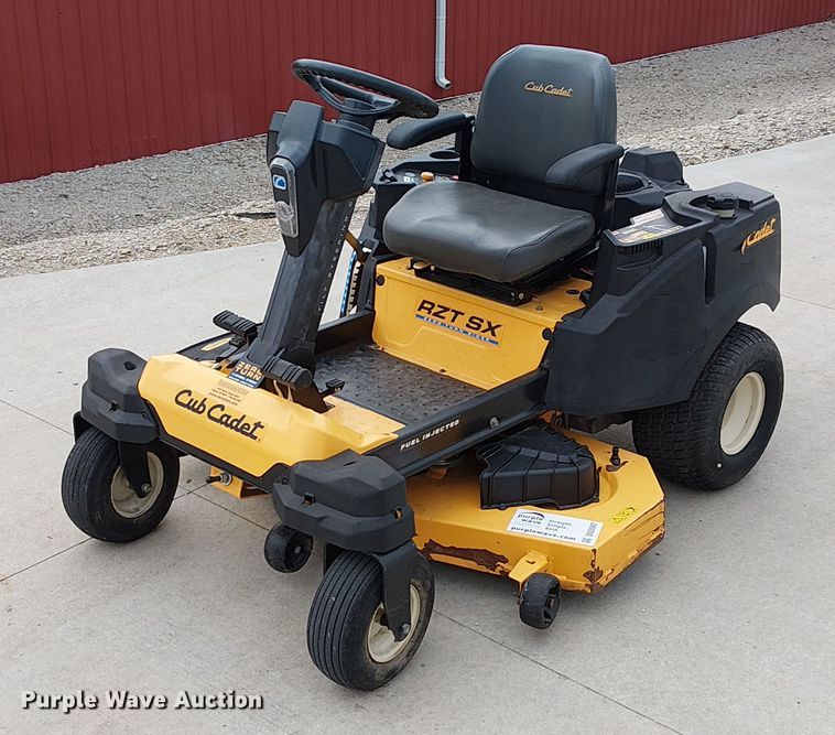 image for item DU3597 2017 Cub Cadet RZT SX lawn mower
