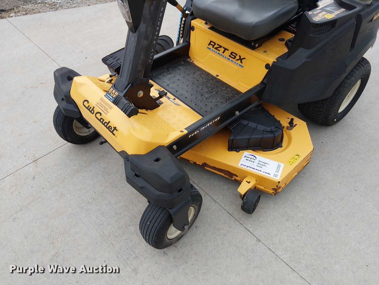 image for item DU3597 2017 Cub Cadet RZT SX lawn mower
