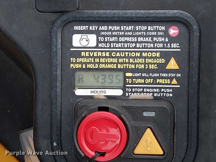 image for item DU3597 2017 Cub Cadet RZT SX lawn mower