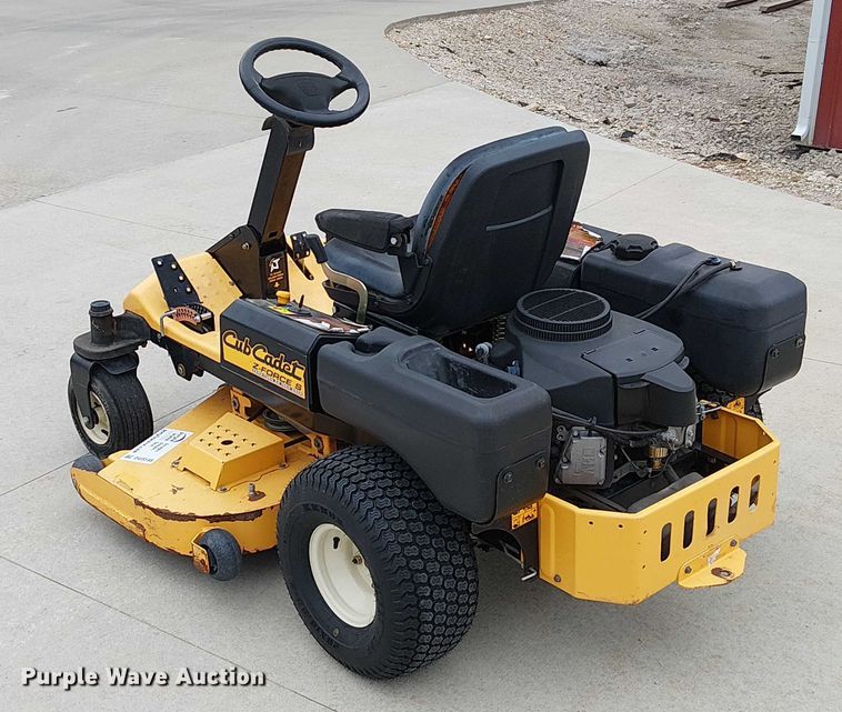image for item DU3598 2012 Cub Cadet Z-Force S lawn mower