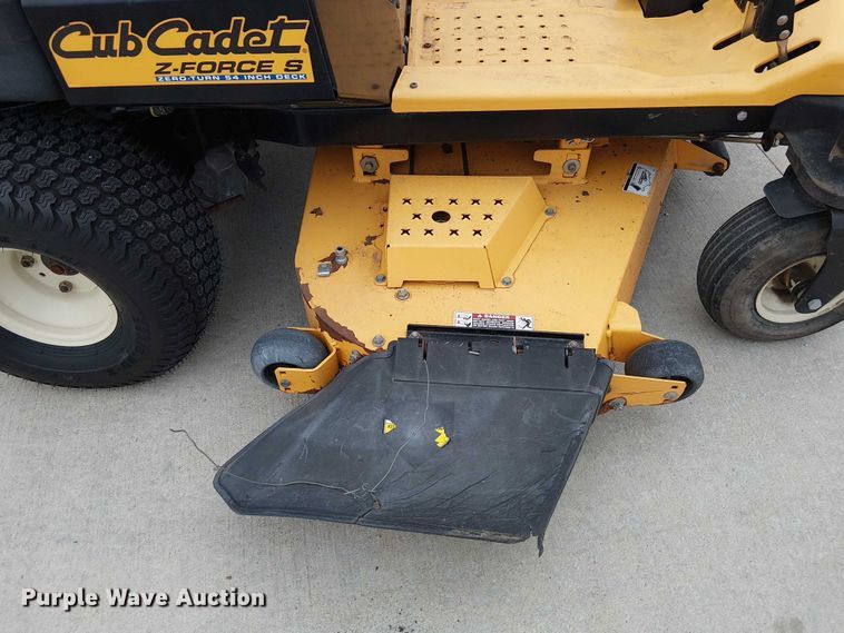 image for item DU3598 2012 Cub Cadet Z-Force S lawn mower