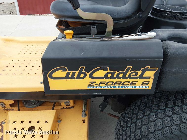 image for item DU3598 2012 Cub Cadet Z-Force S lawn mower
