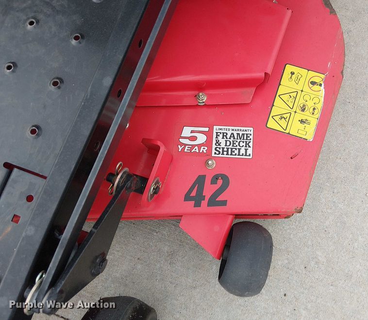 image for item DU3599 Gravely ZT 42XL ZTR lawn mower